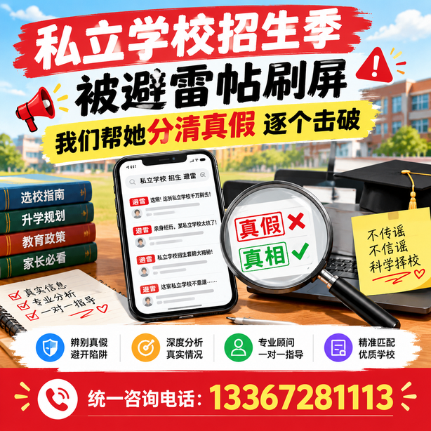 清远小红书舆情合规处置：私立学校招生季被避雷帖刷屏，我们帮她分清真假逐个击破